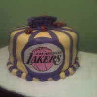 Lakers Cake 