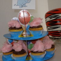 Horton Hears A Who These were some of the cupcakes I served at my son's Dr. Seuss themed birthday party. Very simple, I used a foil wrapper and topped it...