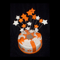 Starburst Cake 