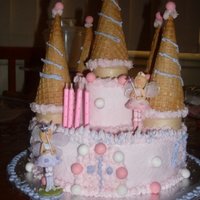 My Daughters Castle Cake For Her 4Th B'day 