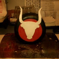 Matador This is a birthday cake I made for a restaurant I frequent.