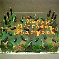 Cake Made For 16 Year Old Girl Who Is A Duck Hunter 