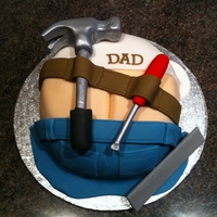 Builders Bum decorations made from 50/50. Tools caused me a bit of trouble as I didn't make them far enough in advance and was a bit rushed. As it...