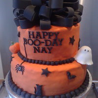 Halloween Birthday Cake 