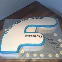 Facebook 'poke' For a Facebook addict!