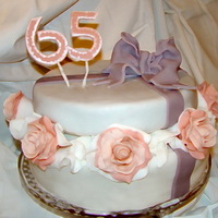 Birthday Cake-Box For my husband's mum