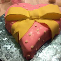Heart V-Day Cake 