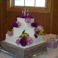 Red Velvet Wedding Cake 
