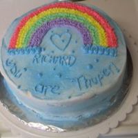 Rainbow Cake.... Going out to my man, Richard Simmons!