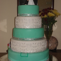 Wedding Structure 5 Tier Wedding Structure - very very simple. The bride wanted the structure very simple since the main feature of the structure was the...