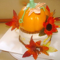 Pumpkin Cake I had to bring something to the dinner, so I thought this would be a hit! And it was!!