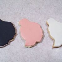 Silhouettes Inspired by the blog, My Sweet and Saucy. Made a template and hand cut these.