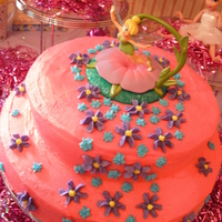 Tinker Bell Cake I made this for my daughter's 4th bday. It was my first "fancy" cake...