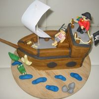 Pirat Cake For my Son and his little friend!