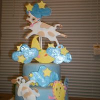 Hey Diddle Diddle Hey Diddle Diddle cake i made for a charity decorating contest. got the idea from a Wilton year book and tweaked it a lil. vanilla and...