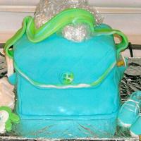 My First Diaper Bag Cake My First Diaper Bag Cake for my Sister-in-law.