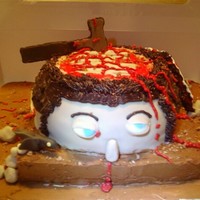 Halloween birthday cake for friend