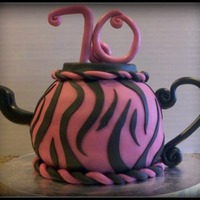 Teapot Birthday Cake 