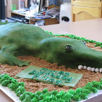 Alligator Cake 
