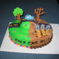 Over The Hill Birthday Cake 