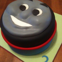 Thomas The Train Cake I made this for my friends son, it was was his second birthday. I had planned to make a rice krispy smoke stack but I ran out of time. This...
