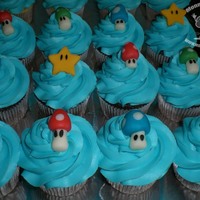 Mario Cupcakes 