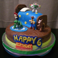 Toy Story Bed Cake 