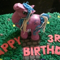 All Edible, My Little Pony Cake 