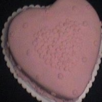 Red Velvet Heart Cake Red Velvet with Wilton fondant.- 2002