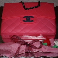 Channel Cake Sis's birthday surprise- a hard feat when I see her everyday! :-)