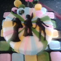 Disco Fever A Dico fever cake for my broths, sister in laws 40 th.