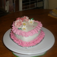 Heart I made this cake for my best friend Naomi. She loved it.