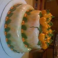 Pumpkin Cake Fondant