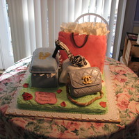 Fashionista This cake is one I made from a design on The Cake Boss.