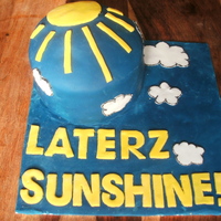 Leaving Cake For Co-Worker 