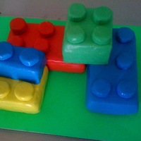 Lego Cake My very first time doing a LEGO cake