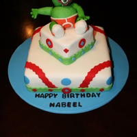 Gummy Bear Cake ok so, i had never heard of this character in my life until my client asked me to do it. look up gummy bear nuki song on youtube. this has...