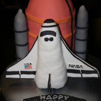 Space Shuttle Birthday Cake 
