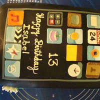 Ipod Touch Cake Ipod cake for a 13 year old girl