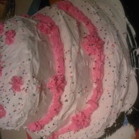 My First 3 Tier This was my very very first time ever making a 3 tier'd cake. It was fun to make and tasted great!!