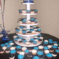 Kaitlin's Cupcake Tower Fun cupcake tower i did for a friend's daughters 16th birthday bash! So much fun....so many cupcakes!