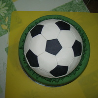 Soccer Ball Cake 