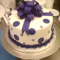 Purple Polka Dots 
