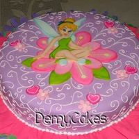 Tinkerbell Cakes Here in Venezuela, characters cakes are very popular, children parties are always themathics.