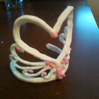 Tiara I made this with royal icing for a birthday cake. I was pretty impressed with the results!! Considering this was my first time!