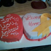 Support Our Troops! This cake was fun and I felt honored to make it!