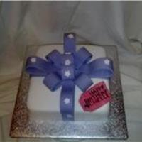 My First Bow Cake 