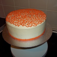My First 100% Buttercream Cake 