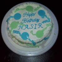 Balloon Birthday Cake 