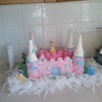 Castle Cake I recently lost all my cake and personal photos, this is one of the survivors. The birthday Girl loved it!